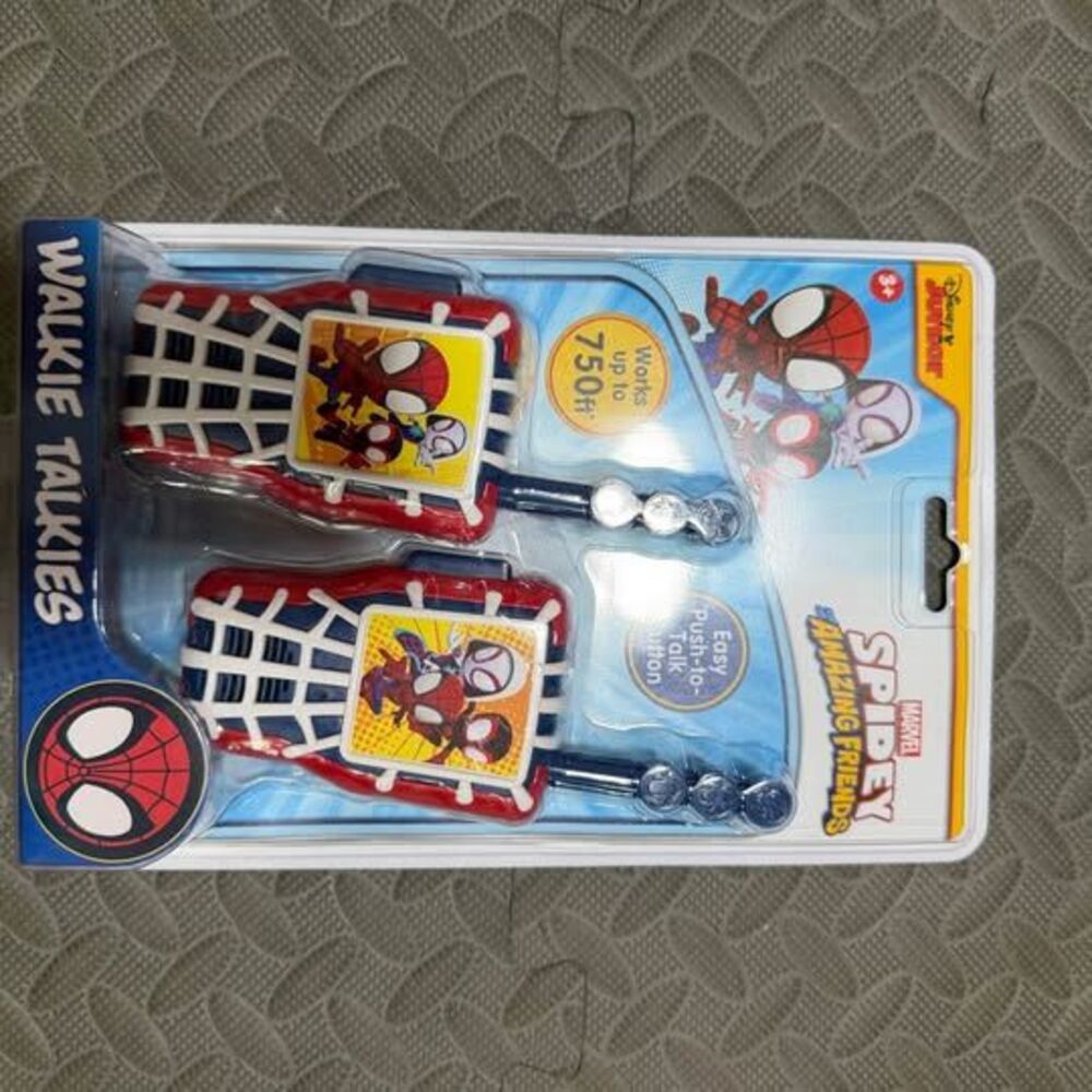 Marvel Spidey and His Amazing Friends Walkie Talkies New